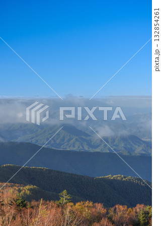 標高2000メートルの美ヶ原高原	 132854261