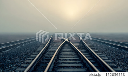 希望と未来を感じさせる構図 132856338