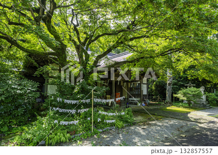 竹田の町並み　廣瀬神社　斎館・社務所　大分県竹田市 132857557