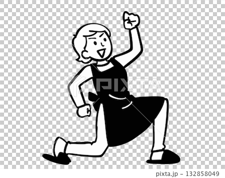 Motivated housewife Motivated housewife 132858049