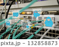 ネットワークやデータセンターのセキュリティのイメージ素材 132858873