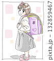 娘のランドセル　色付き 132859467