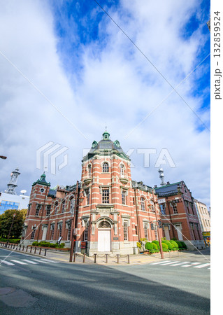 秋の岩手銀行赤レンガ館 岩手県盛岡市 秋の岩手銀行赤レンガ館 岩手県盛岡市 132859524