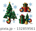 クリスマス素材集 No.00009 132859561
