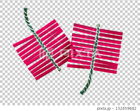 手繪鞭炮插圖 132859682