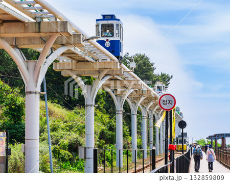 プサン　海雲台ブルーラインパーク　スカイカプセル 132859809