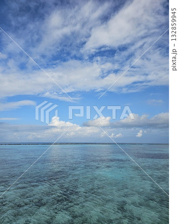 モルディブの海 132859945
