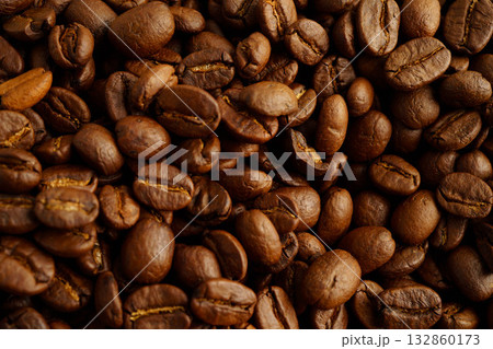 Coffee bean for drink in morning, nature food. 132860173