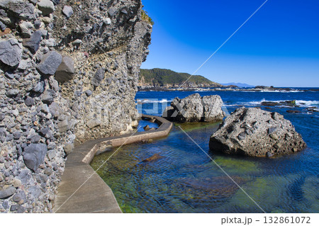 【静岡県】恵比寿島の風景 【静岡県】恵比寿島の風景 132861072