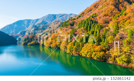 庄川峡（秋） 132861142