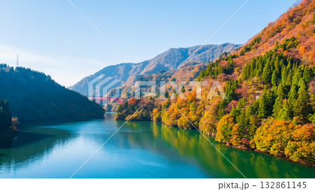 庄川峡（秋） 132861145