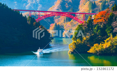 庄川峡（秋） 132861172