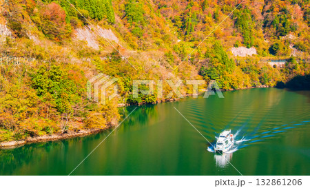 庄川峡（秋） 132861206