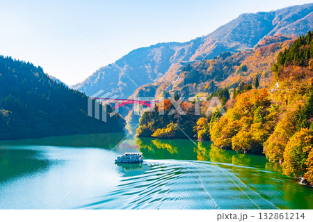 庄川峡（秋） 132861214