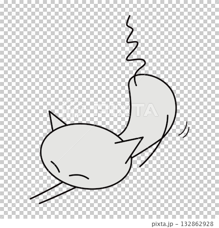 Cat stretching Cat stretching 132862928