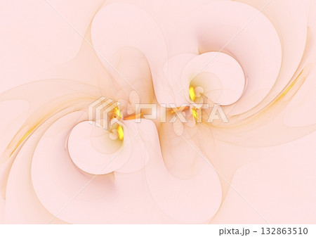 フラクタルの文様 132863510