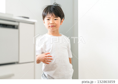 マイホームを走り回る男の子(育児,子育て,元気) マイホームを走り回る男の子(育児,子育て,元気) 132863859