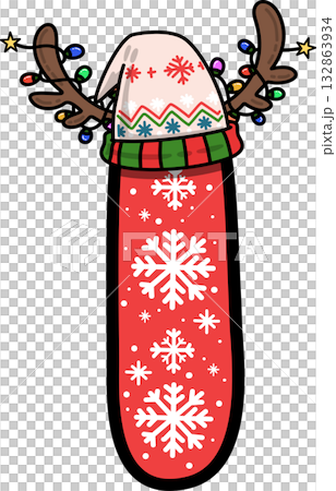 christmas, alphabet, font 132863934