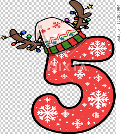 christmas, alphabet, font 132863994