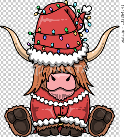 christmas, cow, xmas 132864541