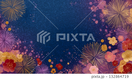 新春セールやキャンペーン用のポスターやバナー素材 新春セールやキャンペーン用のポスターやバナー素材 132864719