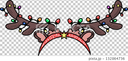 reindeer, christmas, xmas 132864736