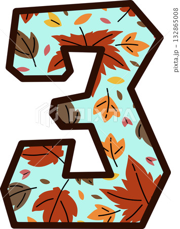Autumn Leaves Pattern Number 3 Autumn Leaves Pattern Number 3 132865008