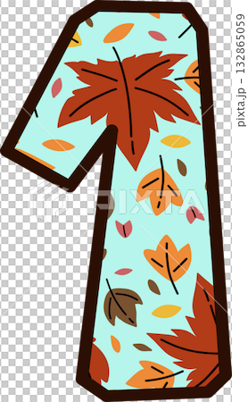Autumn Leaves Pattern Number 1 132865059