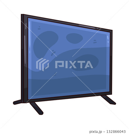 illustration of Smart TV illustration of Smart TV 132866043
