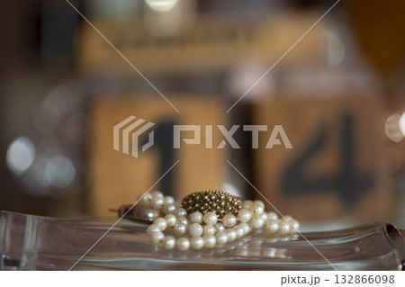 ring as gift for Valentine' day 132866098