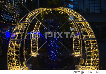 池袋のイルミネーション 132866496
