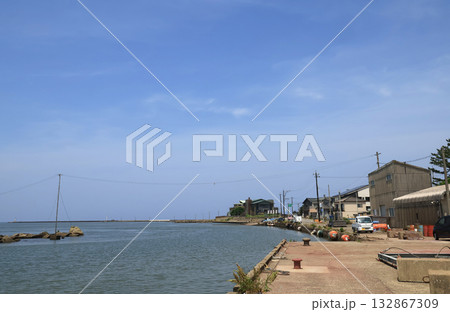 坂井市 三国港の風景 坂井市 三国港の風景 132867309