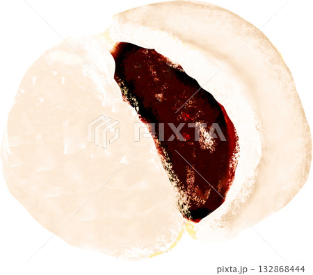 あんまんのイラスト 132868444