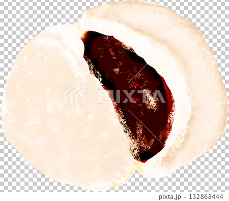 あんまんのイラスト 132868444