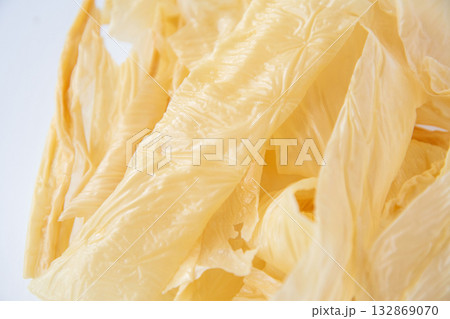 乾燥ゆばのアップ 132869070