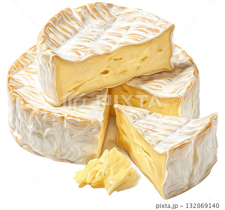 Camembert Cheese 132869140