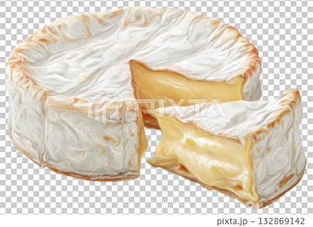 Camembert Cheese 132869142