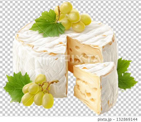 Camembert Cheese 132869144