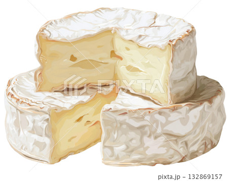 Camembert Cheese 132869157