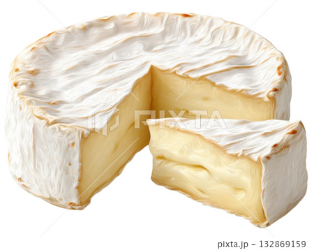 Camembert Cheese 132869159