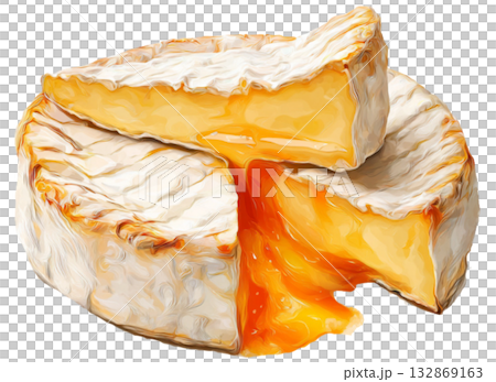 Camembert Cheese 132869163