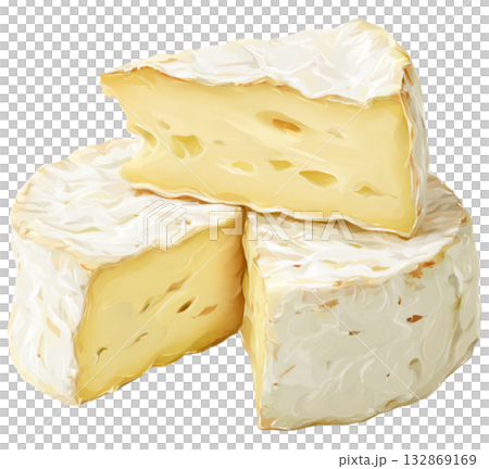 Camembert Cheese 132869169