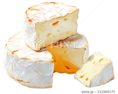 Camembert Cheese Camembert Cheese 132869175