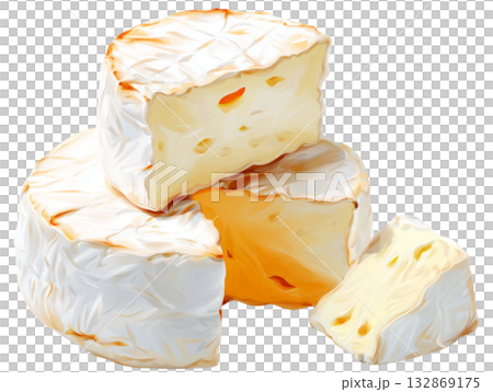 Camembert Cheese Camembert Cheese 132869175