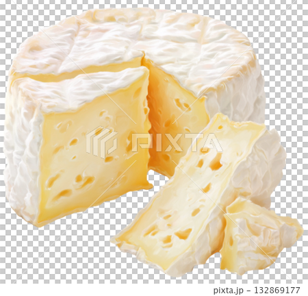 Camembert Cheese 132869177