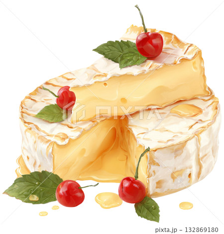 Camembert Cheese 132869180