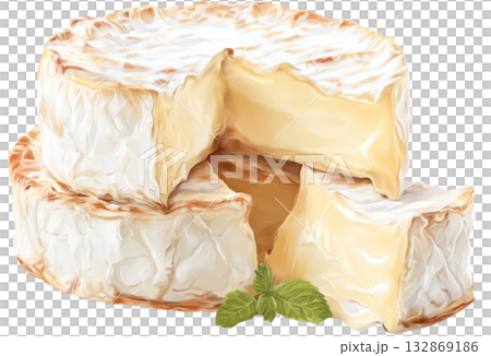 Camembert Cheese 132869186