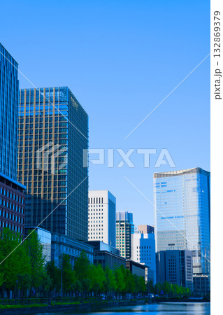 【東京都】5月・東京駅周辺の都市風景 【東京都】5月・東京駅周辺の都市風景 132869379