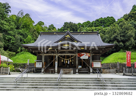 都農神社 拝殿 宮崎県都農町 都農神社 拝殿 宮崎県都農町 132869682