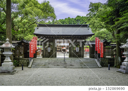 都農神社 神門 宮崎県都農町 都農神社 神門 宮崎県都農町 132869690